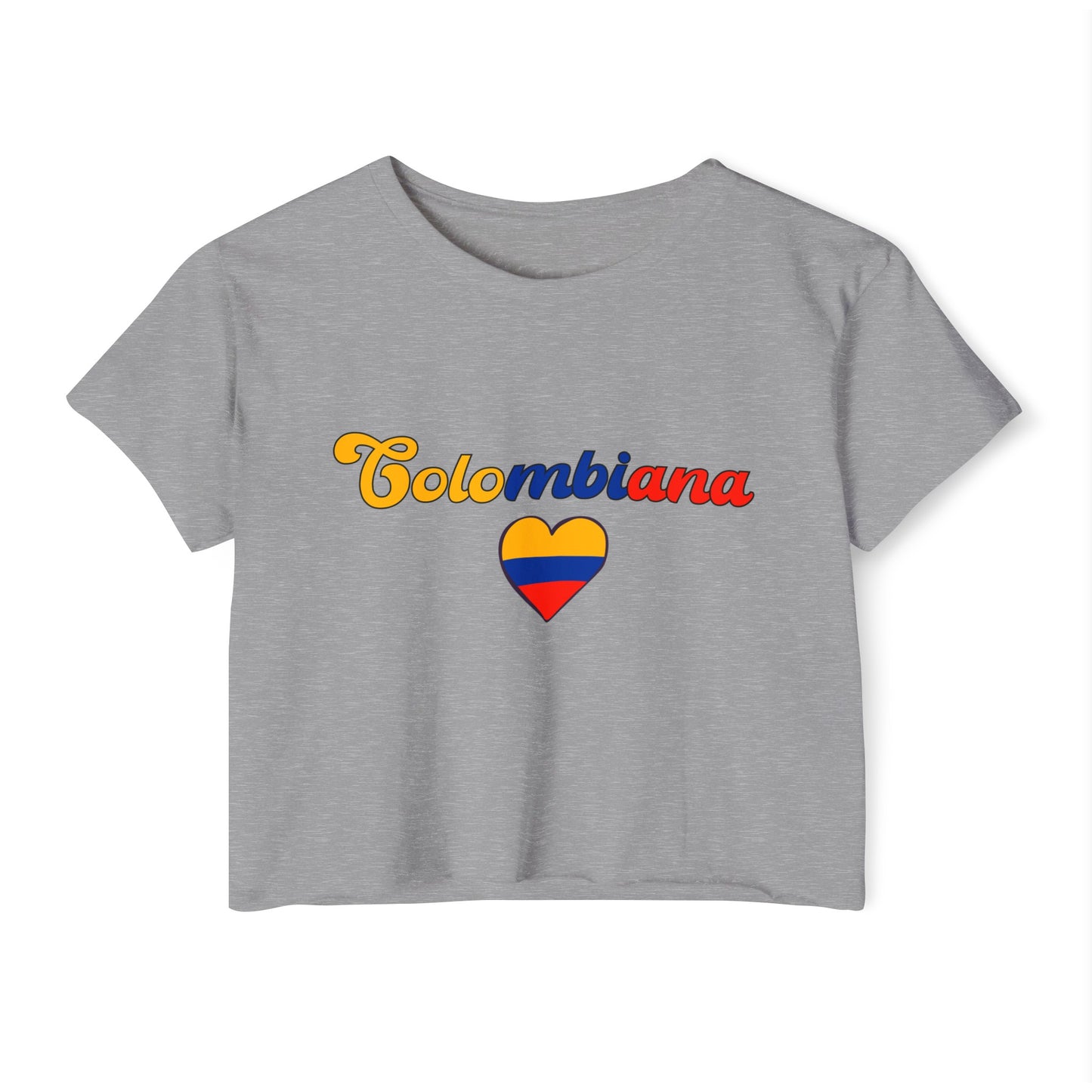 Colombiana Baddie Cropped Tee