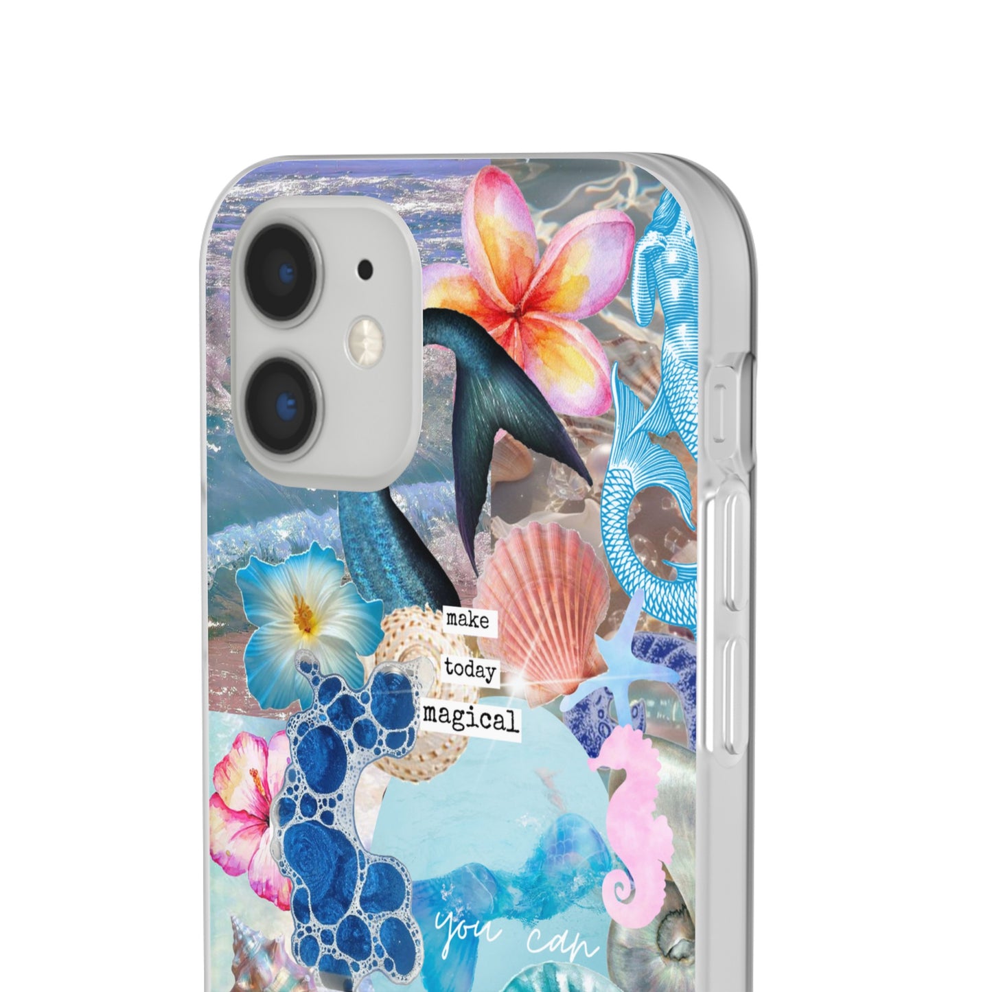 Mermaid Coquette Collage Phone Case