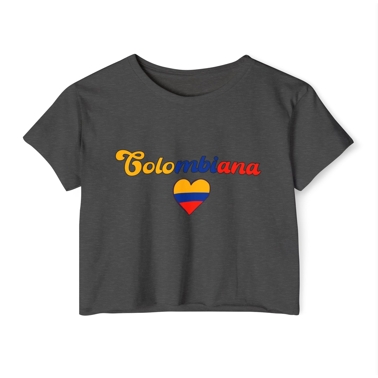 Colombiana Baddie Cropped Tee