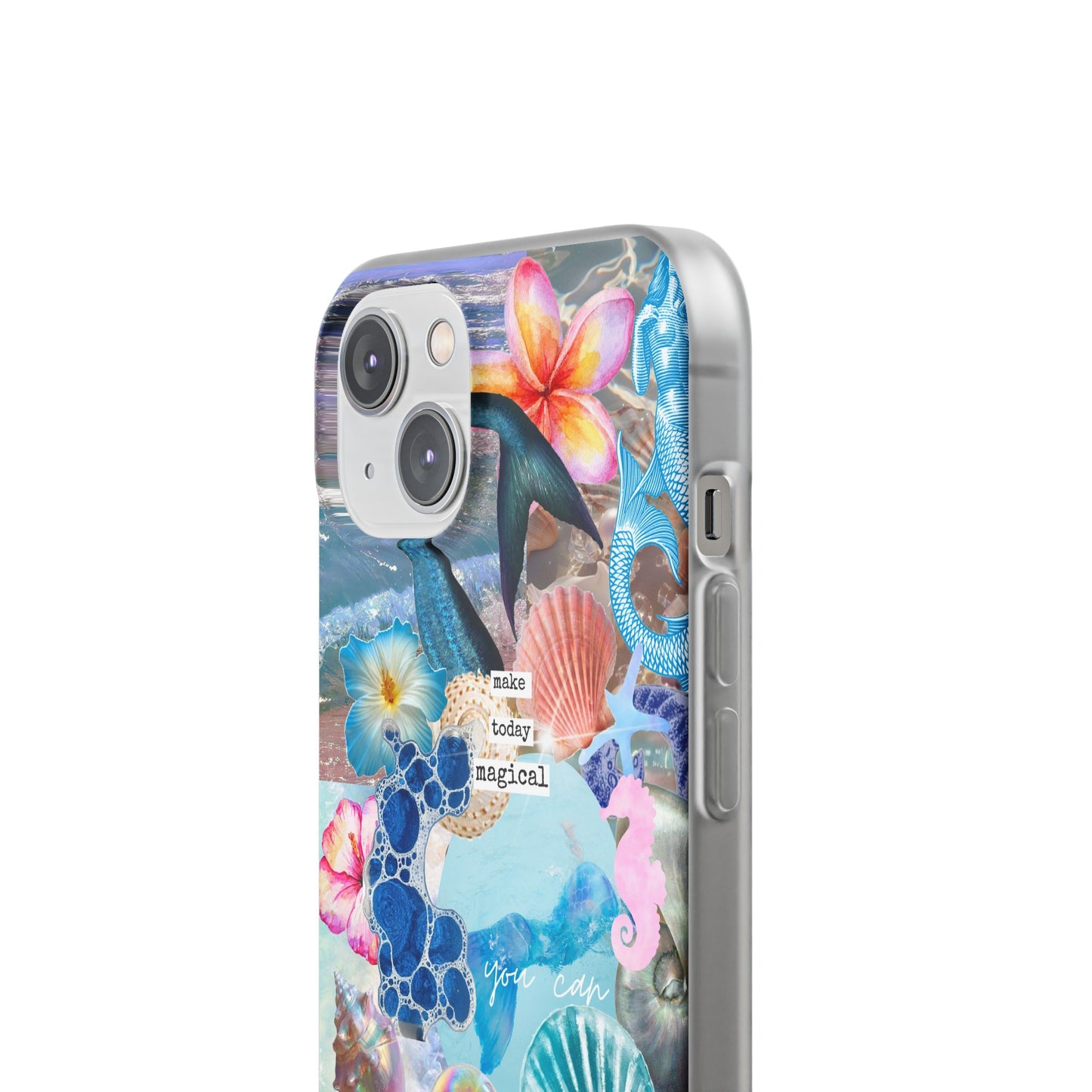 Mermaid Coquette Collage Phone Case